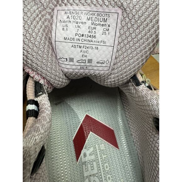 Avenger Womens A1020 NORTH HAVEN WORK TENNIS SHOE Womens 8.5 - Picture 8 of 8